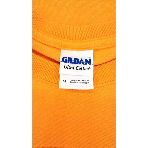 Only Olivia Newton-John Fan Club Steps Great Walk Beijing Orange T-Shirt Medium - Picture 4 of 6